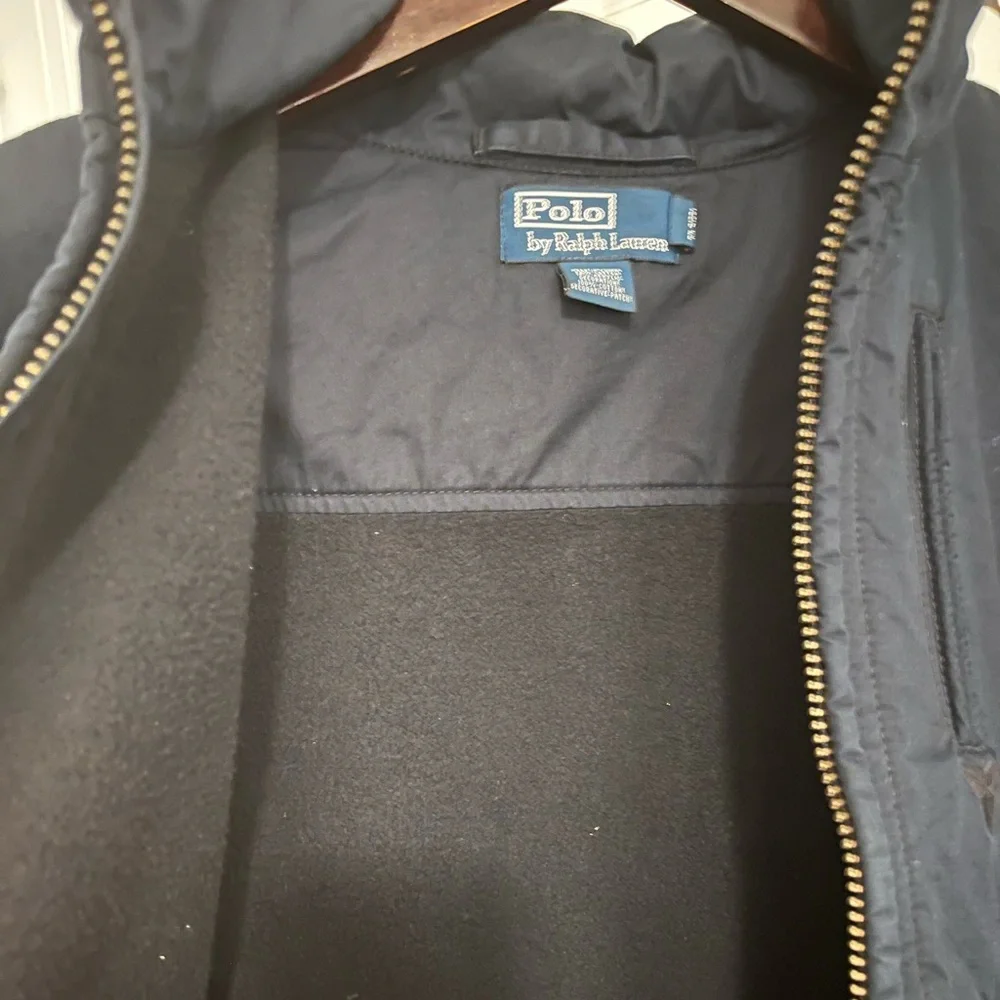 Polo Ralph Lauren‎ Full Zip Jacket – Navy/Black – Size L